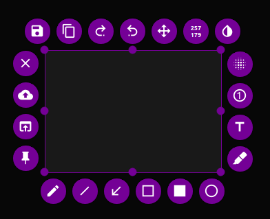 Opciones de flameshot